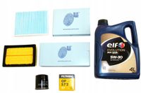 KOMPLET ZESTAW FILTRÓW TOYOTA AYGO 2 II 1.0