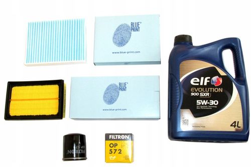 KOMPLET ZESTAW FILTRÓW TOYOTA AYGO 2 II 1.0 na Arena.pl