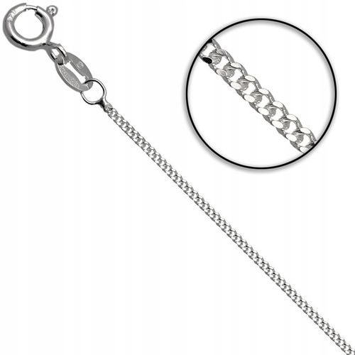 Zestaw komunijny krzyżyk i łańcuszek 45cm 925 Komunia Chrzest na Arena.pl