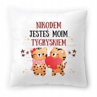 Poduszka Dla Nikodema Na Urodziny Ze Zdjęciem Na Prezent Biała 40X40 Cm