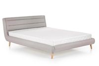 Łóżko Landi 160cm jasny popiel