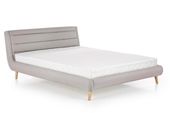 Łóżko Landi 160cm jasny popiel