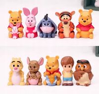 ZESTAW FIGUREK KUBUŚ PUCHATEK I PRZYJACIELE TYGRYSEK KRÓILK 10 SZT NOWE