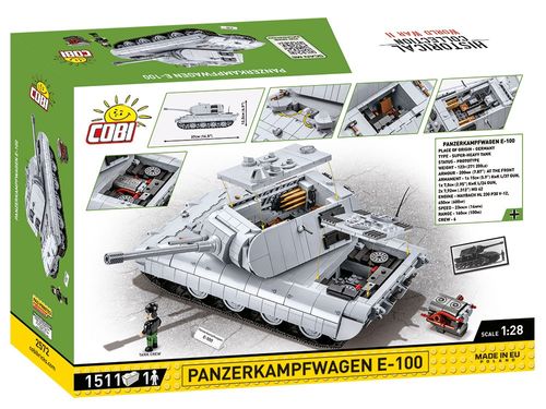 Klocki Panzerkampfwagen E-100 na Arena.pl