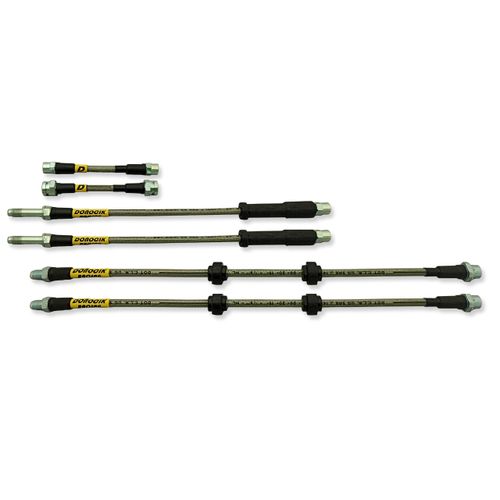 BMW E39 - Zestaw Przewodów Hamulcowych Teflonowych W Oplocie Stalowym na Arena.pl