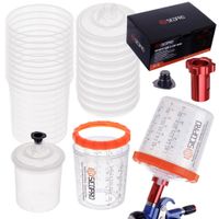 zestaw kubków do mieszania lakieru system pps 11x adapter 16x1,5 mm