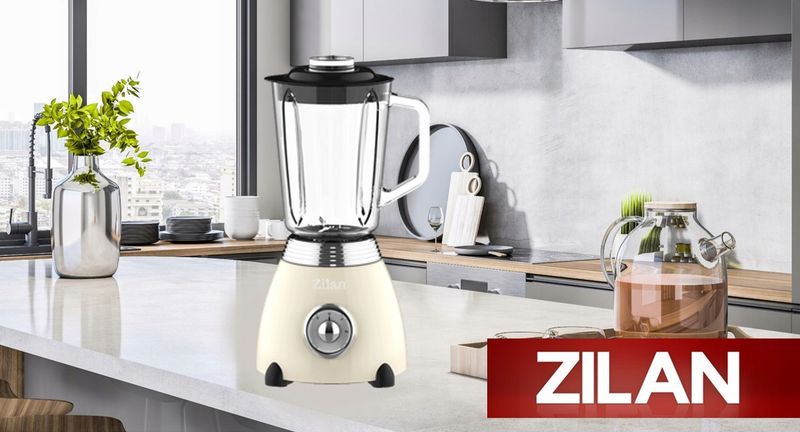 BLENDER KIELICHOWY BEŻOWY 2 BIEGI PULSE RETRO 500W zdjęcie 12