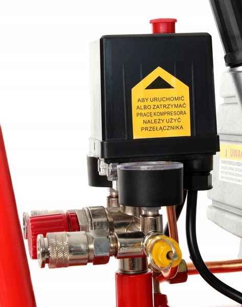 KOMPRESOR OLEJOWY SPRĘŻARKA 50L 9 BAR zdjęcie 7