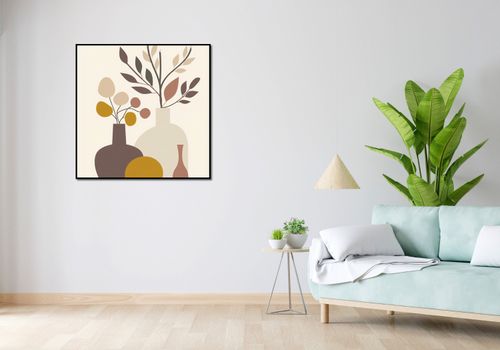 Plakat 90x90cm Stonowane Naturmorta na Arena.pl