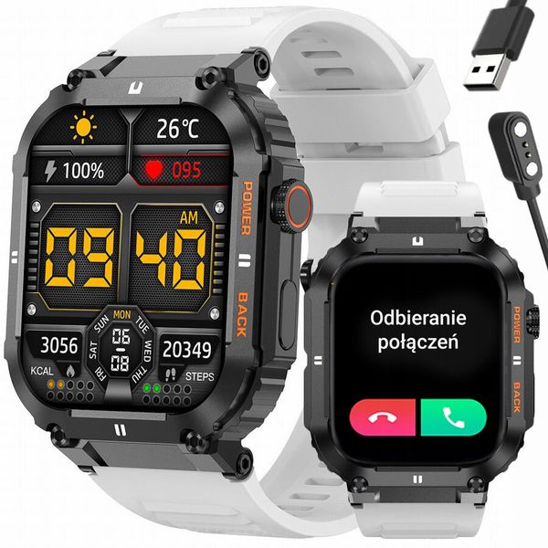 SMARTWATCH MĘSKI GRAVITY GT6-8 - WYKONYWANIE POŁĄCZEŃ, MONITOR SNU (sg020h) zdjęcie 1