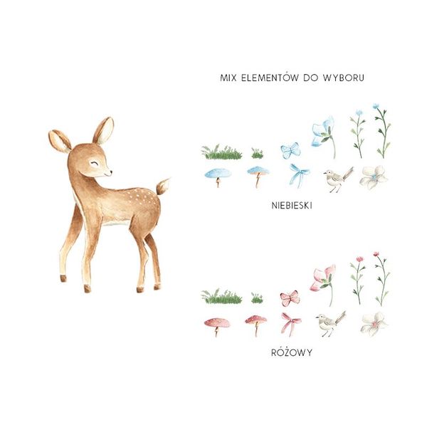 Naklejka Jelonek DK327 niebieski zdjęcie 3