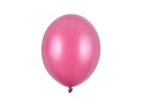 Balony metallic różowe hot pink strong, 27 cm 100 szt.