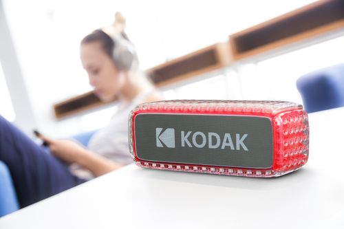 Głośnik mobilny Kodak PWS-2238 czerwony BT IPX6 FM TWS na Arena.pl