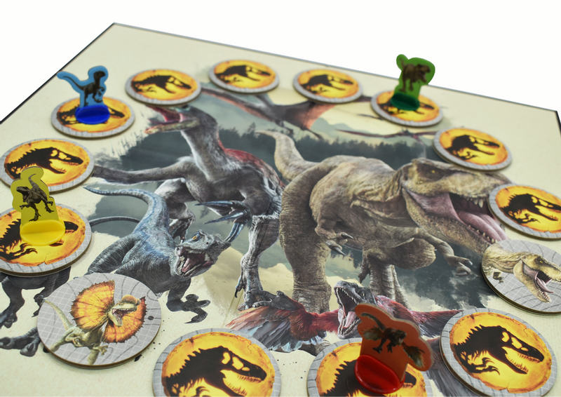 Gra Planszowa Jurassic World Dino Chase zdjęcie 3