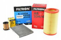 2X FILTRON ZESTAW FILTRÓW FIAT BRAVO II LANCIA DELTA III 1.4