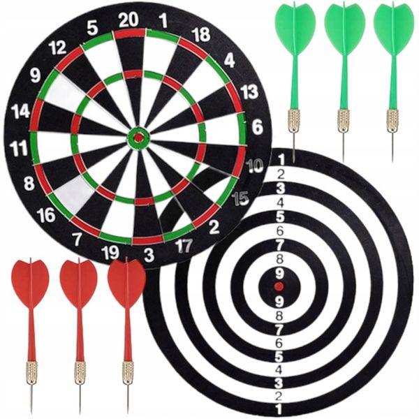 TARCZA DO GRY W DART RZUTKI LOTKI DUŻA 42 CM zdjęcie 1