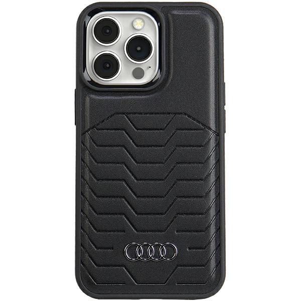 Etui Audi do iPhone 13 Pro Max, Czarny, MagSafe zdjęcie 1