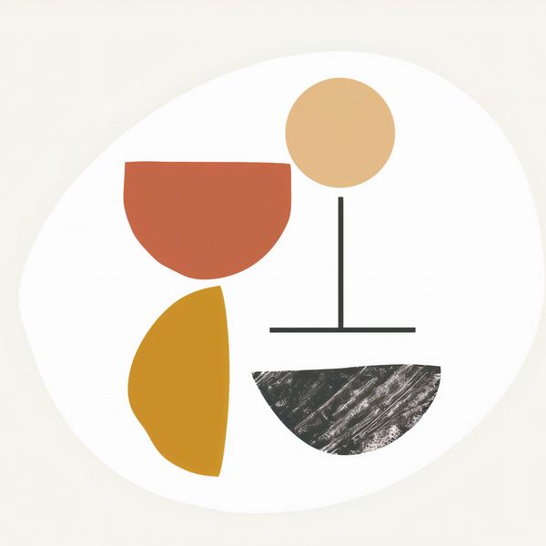 Plakat 90x90cm Kompozycja Balans zdjęcie 1