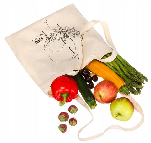 bawełniana torba typu shopper bag zdjęcie 5