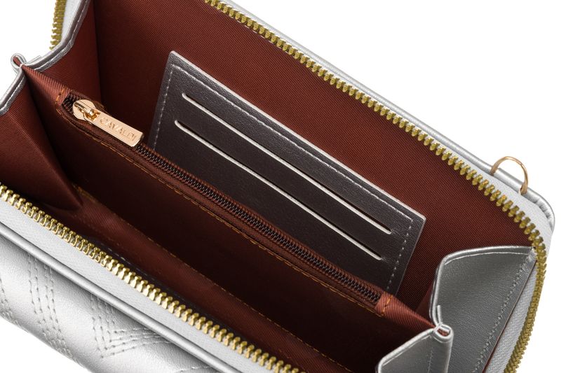 torebko portfel m-11-1255 silver zdjęcie 8
