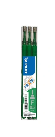 WKŁAD DO DŁUGOPISU PILOT FRIXION 0,5 ZIELONY zdjęcie 1