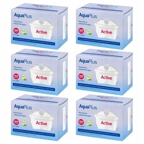 Wkład filtrujący filtry do wody AquaPlus Active do filtra dzbankowego na Arena.pl