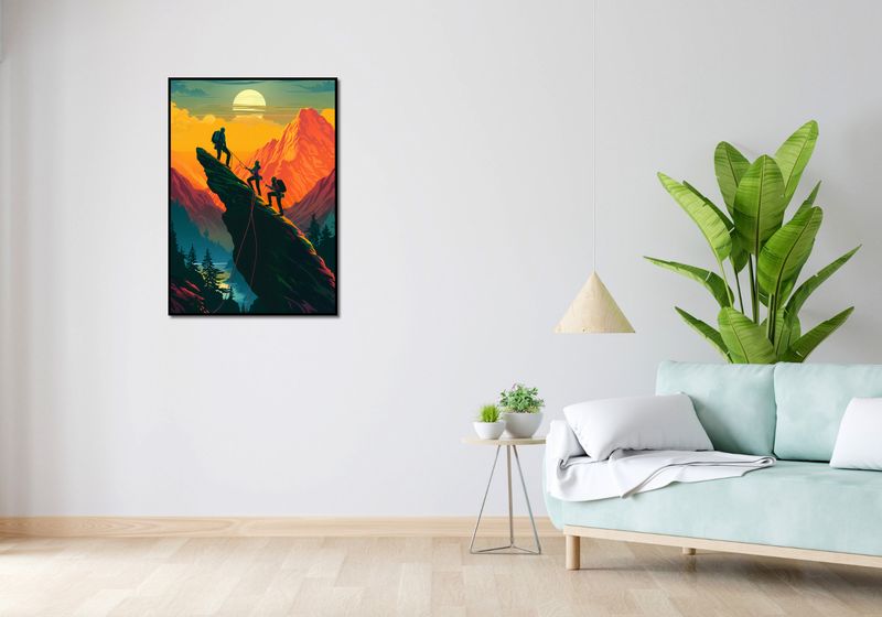 Plakat 64x90cm U Szczytu zdjęcie 4