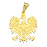 Złota Zawieszka Orzeł w Koronie Godło Próba 333