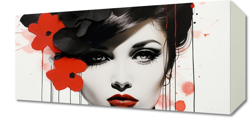 Obraz 40x20cm Kwiatowa Pasja zdjęcie 1