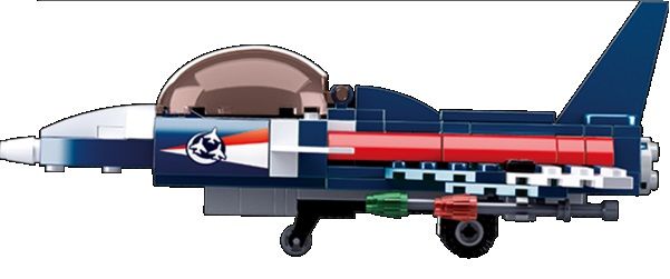 KLOCKI SLUBAN LOTNISKO Samolot Mysliwiec 134 - B0667F Kompatybilne z LEG COB zdjęcie 4