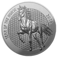Pamp: Year of the Horse 1 uncja Srebra 2026 Prooflike