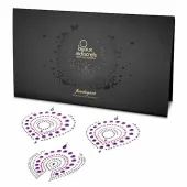 bijoux indiscrets flamboyant dekoracyjne kryształki purple & pink