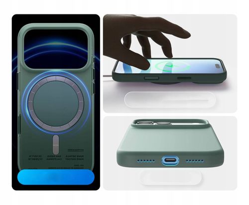 Etui Elago Magsafe Silicon Case do iPhone 17 PRO Max Midnight Green na Arena.pl