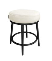 Taboret Ben noga metalowa czarna MG50