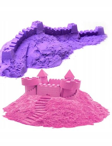 PIASEK KINETYCZNY 2KG BASEN + FOREMKI DUŻY ZESTAW na Arena.pl