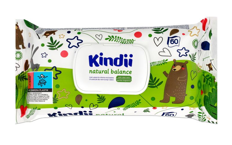 HARPER KINDI chust.Natural Balance 60szt zdjęcie 1