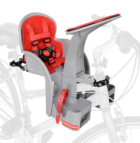 Fotelik rowerowy przedni WeeRide Front Classic RED na Arena.pl