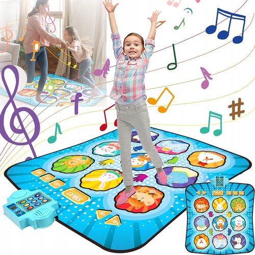 MATA DO TAŃCZENIA MUZYCZNA TANECZNA DLA DZIECI GRA INTERAKTYWNA TAŃCA ZABAW na Arena.pl