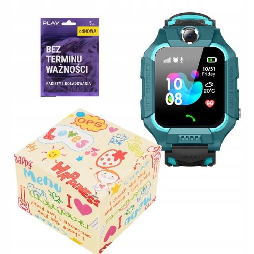 SMARTWATCH ZEGAREK SMARTBAND DLA DZIECI LOKALIZATOR GPS + KARTA SIM na Arena.pl