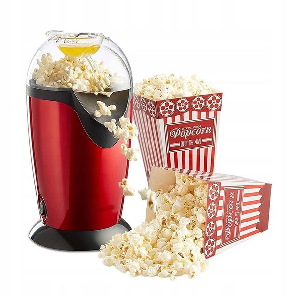 Urządzenie do popcornu RETOO E593 czerwony 900 W zdjęcie 15