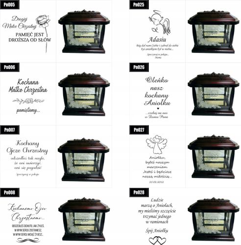 ZNICZ LAMPION KAPLICZKA z grawerem DLA DZIECKA na Arena.pl