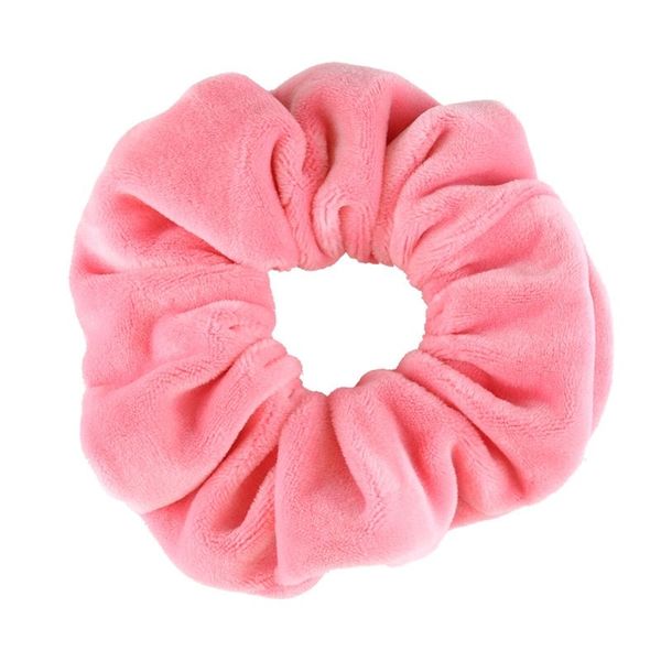 Gumka owijka aksamitka różowa zdjęcie 1