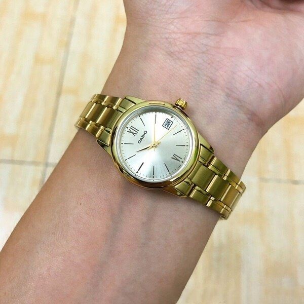 ZEGAREK DAMSKI CASIO LTP-V002G-9B3 + BOX +GRAWER zdjęcie 12
