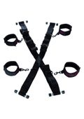 scandal over the door cross black