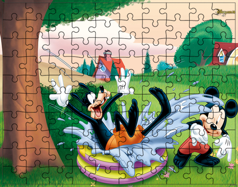 Puzzle Myszka Miki zdjęcie 1