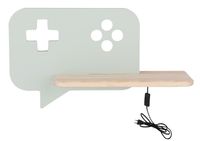 Console lampa kinkiet 5W LED 4000K iq kids z przew miętowy