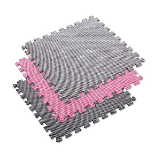 Mata do ćwiczeń fitness, treningów siłowych 3x3 PUZZLE HMS zdjęcie 4