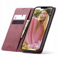 ETUI Z KLAPKĄ DO IPHONE 13 SKÓRZANE PORTFEL POKROWIEC ZAMYKANE + SZKŁO