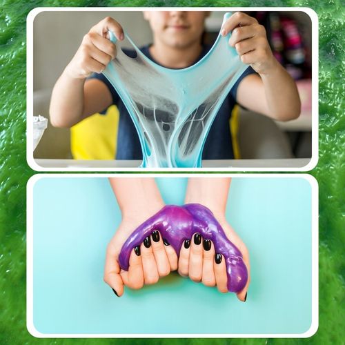 ZESTAW SLIME DO ROBIENIA GLUTÓW WIELKI KREATYWNY 120w1 BOX FABRYKA PREZENT na Arena.pl