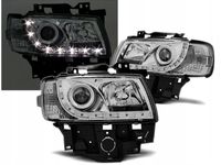 Lampy Reflektory VW T4 96-03 BUS RINGI CHROM